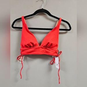 Women's Longline Triangle Bikini Top